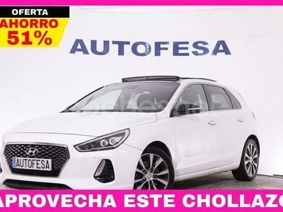 Blanco Usado 2017 Hyundai i30 Berlina | 13.850 € (Precio justo)