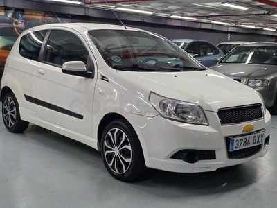Usado Chevrolet Aveo LS 84 CV (61 kW) 2010 Blanco Berlina
