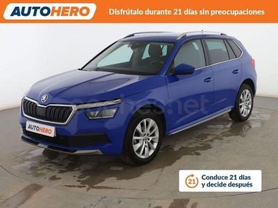 Usado Skoda Kamiq Style 150 CV (110 kW) 2021 Azul SUV