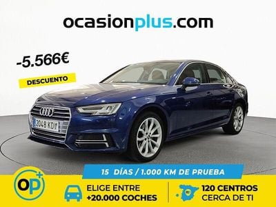 Azul Usado 2017 Audi A4 S-Line Berlina | 19.800 € (Precio justo)