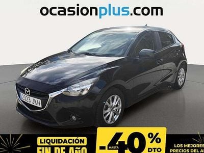 Negro Usado 2015 Mazda 2 Style+ Utilitario | 12.150 € (Precio justo)