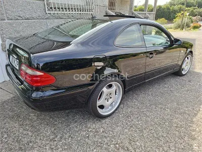 Usado Mercedes CLK430 279 CV (205 kW) 1999 Negro Coupe