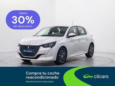 Usado Peugeot 208 Active 100 CV (73 kW) 2021 Blanco Utilitario