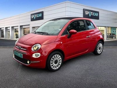Usado Fiat 500C 70 CV (51 kW) 2024 Rojo Descapotable