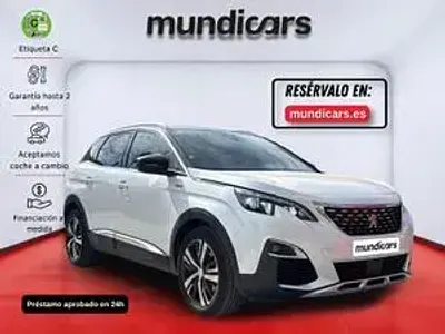 Usado Peugeot 3008 GT-line 131 CV (96 kW) 2018 Blanco SUV