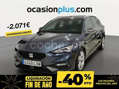 Gris / plata Usado 2022 Seat Leon FR Familiar | 22.790 € (Precio justo)