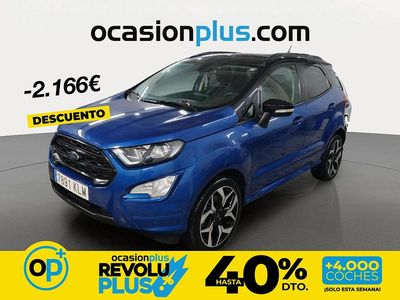 Usado Ford Ecosport ST-Line 140 CV (102 kW) 2018 Azul SUV