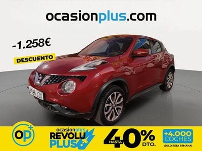 Usado Nissan Juke Tekna 110 CV (80 kW) 2017 Rojo SUV