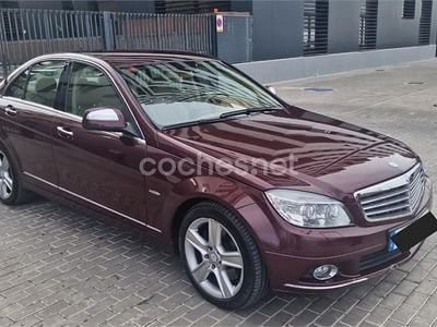 Granate Usado 2009 Mercedes C320 Avantgarde Berlina | 12.500 € (Precio justo)