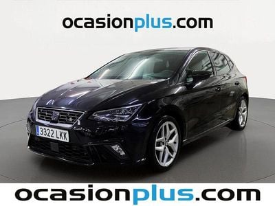 Usado Seat Ibiza FR 115 CV (84 kW) 2020 Negro Utilitario