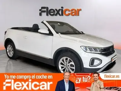 Usado VW T-Roc Cabriolet Style 110 CV (80 kW) 2022 Blanco Descapotable