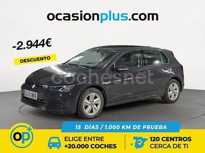 Gris / plata Usado 2022 VW Golf Life Berlina | 23.590 € (Precio justo)