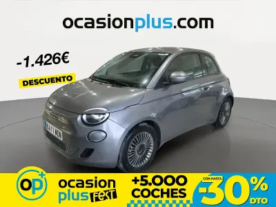 Usado Fiat 500e Icon 86 kW (118 CV) 2023 Gris Utilitario