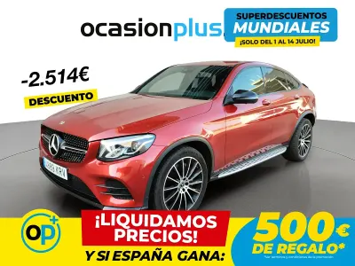 Usado Mercedes GLC250 211 CV (155 kW) 2018 Rojo SUV