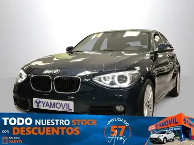 Usado BMW 116 116 CV (85 kW) 2012 Azul Utilitario