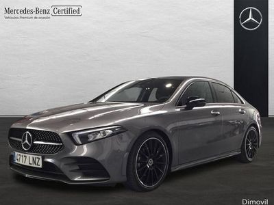 Usado Mercedes A200 150 CV (110 kW) 2020 Gris montaña Berlina