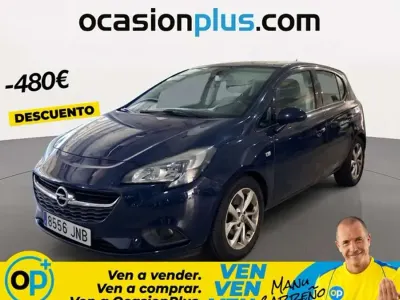 Usado Opel Corsa Selective 95 CV (69 kW) 2016 Negro Utilitario