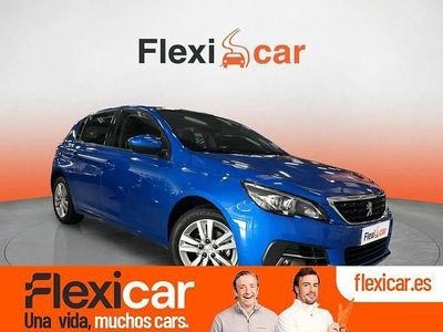 Usado Peugeot 308 Active 110 CV (80 kW) 2021 Azul Berlina