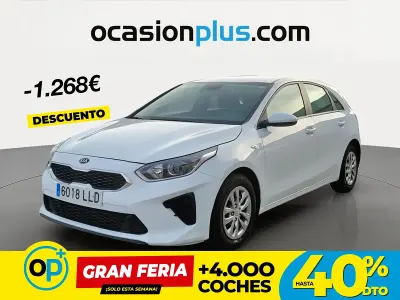 Usado Kia Ceed 120 CV (88 kW) 2020 Blanco Utilitario