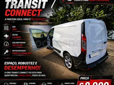 Usado Ford Transit Connect Trend 95 HP (69 kW) 2015 Branco Monovolume