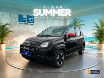 Usado Fiat Panda Red 70 CV (51 kW) 2022 Negro Utilitario