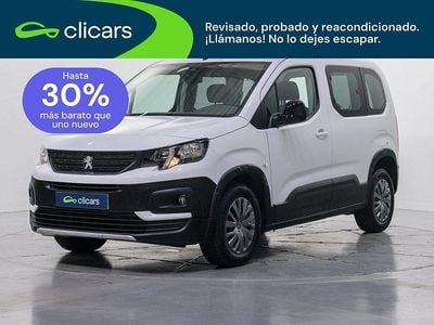 Usado Peugeot Rifter Active 100 CV (73 kW) 2022 Blanco Monovolumen