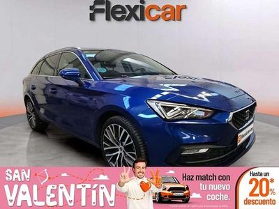 Usado Seat Leon ST XCELLENCE 150 CV (110 kW) 2020 Azul Familiar
