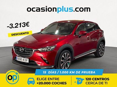 Rojo Usado 2018 Mazda CX-3 SUV | 14.450 € (Precio justo)