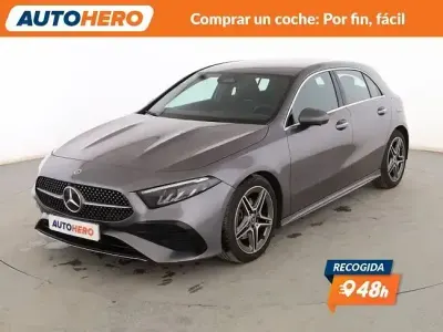 Usado Mercedes A200 AMG line 150 CV (110 kW) 2023 Gris Berlina