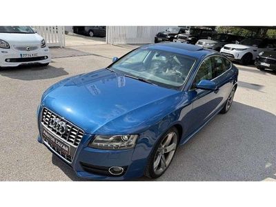 Usado Audi A5 Sportback S-Line 180 CV (132 kW) 2010 Azul Utilitario