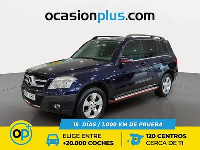 Usado Mercedes GLK350 272 CV (200 kW) 2009 Azul SUV