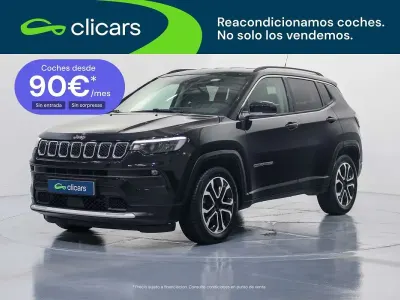 Usado Jeep Compass Limited 150 CV (110 kW) 2021 Negro SUV