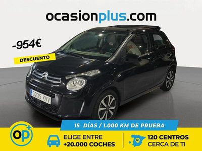 Usado Citroën C1 Shine 72 CV (52 kW) 2019 Negro Utilitario