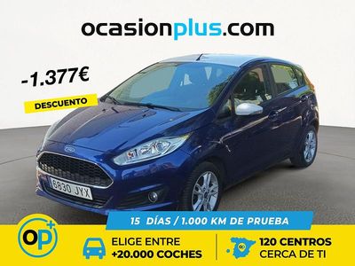 Azul Usado 2017 Ford Fiesta Trend Utilitario | 9150 € (Precio justo)