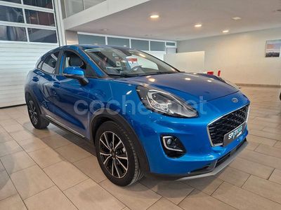Azul Usado 2021 Ford Puma Titanium SUV | 16.900 € (Precio justo)