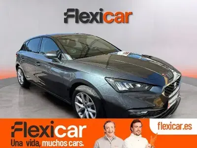 Usado Seat Leon Style 115 CV (84 kW) 2021 Azul