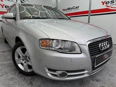 Usado Audi A4 140 CV (102 kW) 2007 Gris / plata Familiar