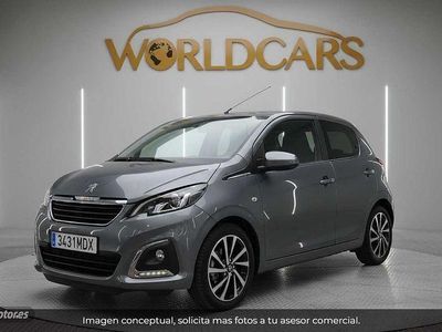 Usado Peugeot 108 Active 72 CV (52 kW) 2021 Gris