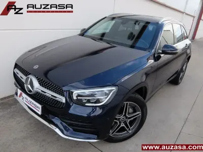 Usado Mercedes GLC300e 306 CV (225 kW) 2022 Azul SUV