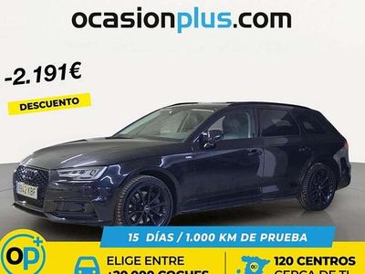 Usado Audi A4 S-Line 272 CV (200 kW) 2017 Negro Familiar