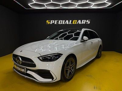 Usado Mercedes C220 200 CV (147 kW) 2022 Blanco Familiar