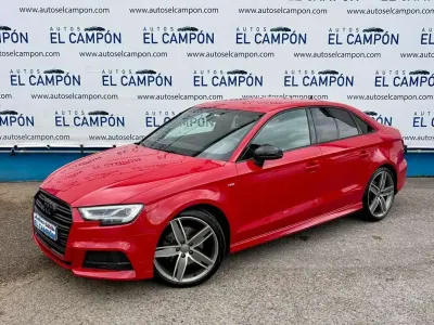 Usado Audi A3 150 CV (110 kW) 2019 Rojo Berlina