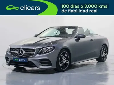 Usado Mercedes E220 194 CV (142 kW) 2019 Gris Descapotable