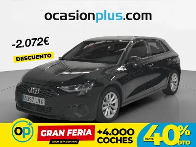 Usado Audi A3 110 CV (80 kW) 2022 Negro Berlina