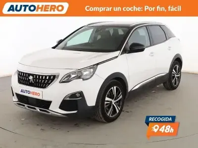 Usado Peugeot 3008 Allure 130 CV (95 kW) 2017 Blanco SUV