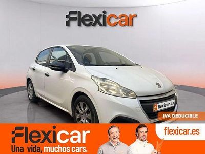 Usado Peugeot 208 Access 75 CV (55 kW) 2016 Blanco Utilitario