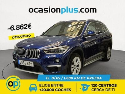 Azul Usado 2018 BMW X1 SUV | 20.490 € (Precio justo)