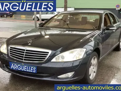Usado Mercedes S350 272 CV (200 kW) 2007 Negro Berlina