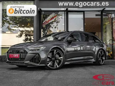 Usado Audi RS6 600 CV (441 kW) 2021 Gris Familiar