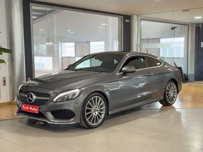 Usado Mercedes C220 170 CV (125 kW) 2017 Gris Coupe